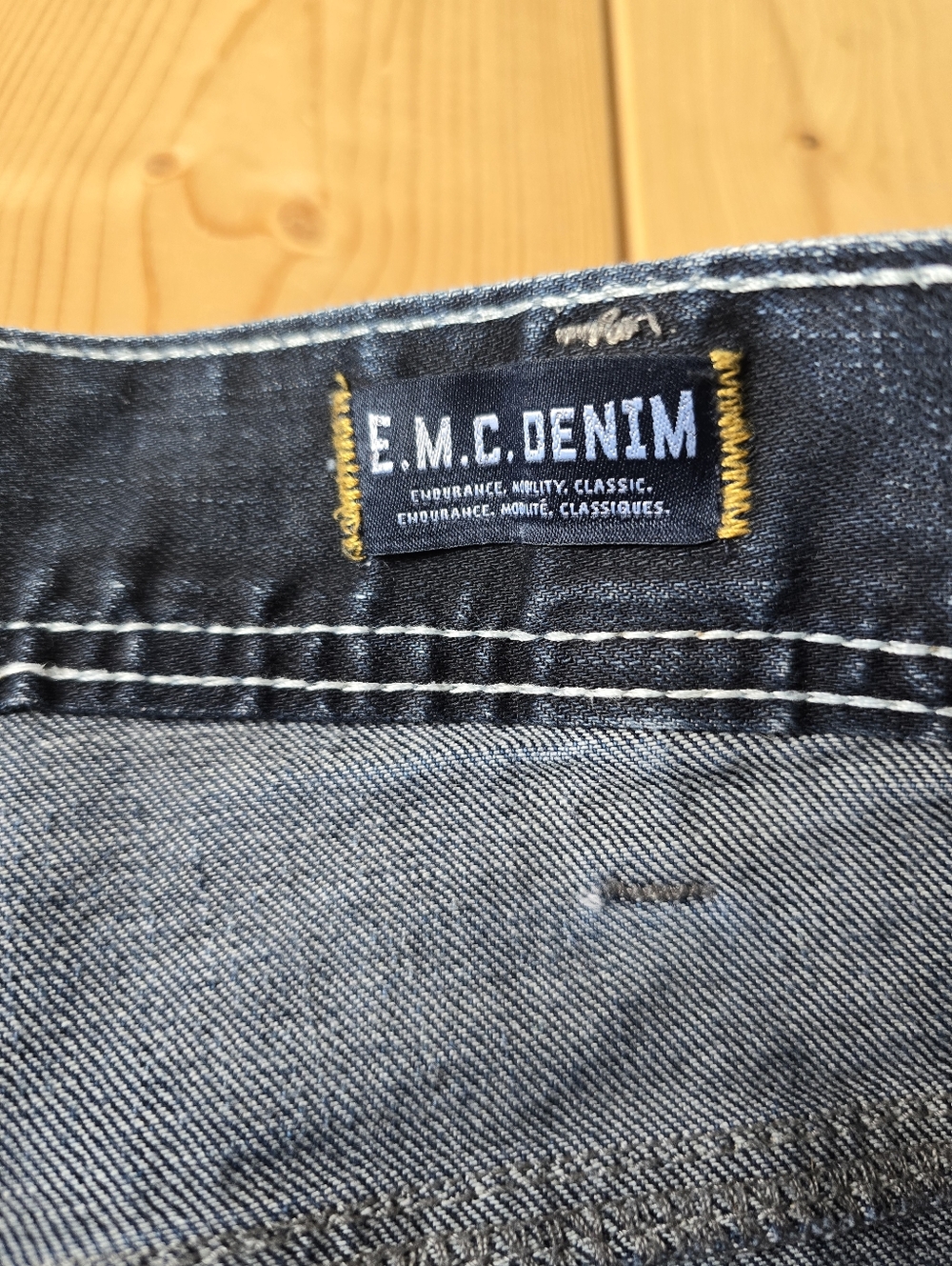 Silver Gordie Loose Fit Straight Leg Dark Wash Denim Jeans Mens 36X36 - Picture 10 of 15
